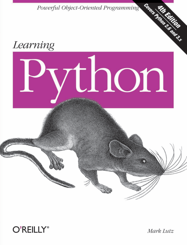 Cover for Learning Python, Fourth Edition